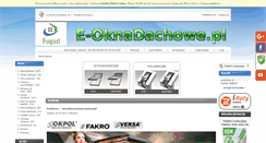 Desktop Screenshot of e-oknadachowe.pl