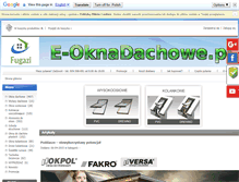 Tablet Screenshot of e-oknadachowe.pl